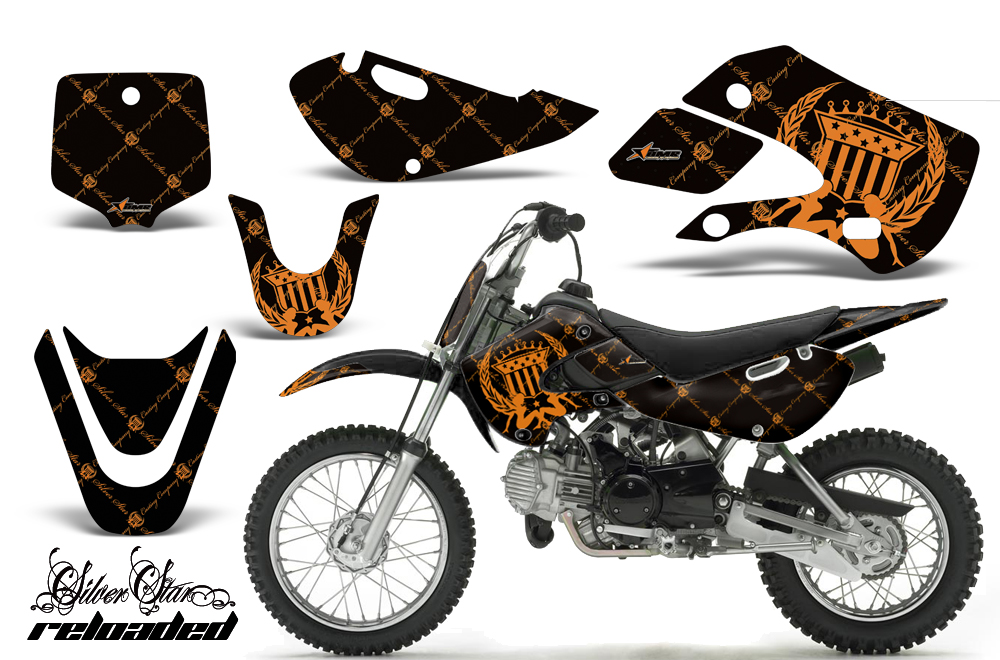 Kawasaki KLX 110 KX 65 00-09 NP Graphic Kit SSR OB